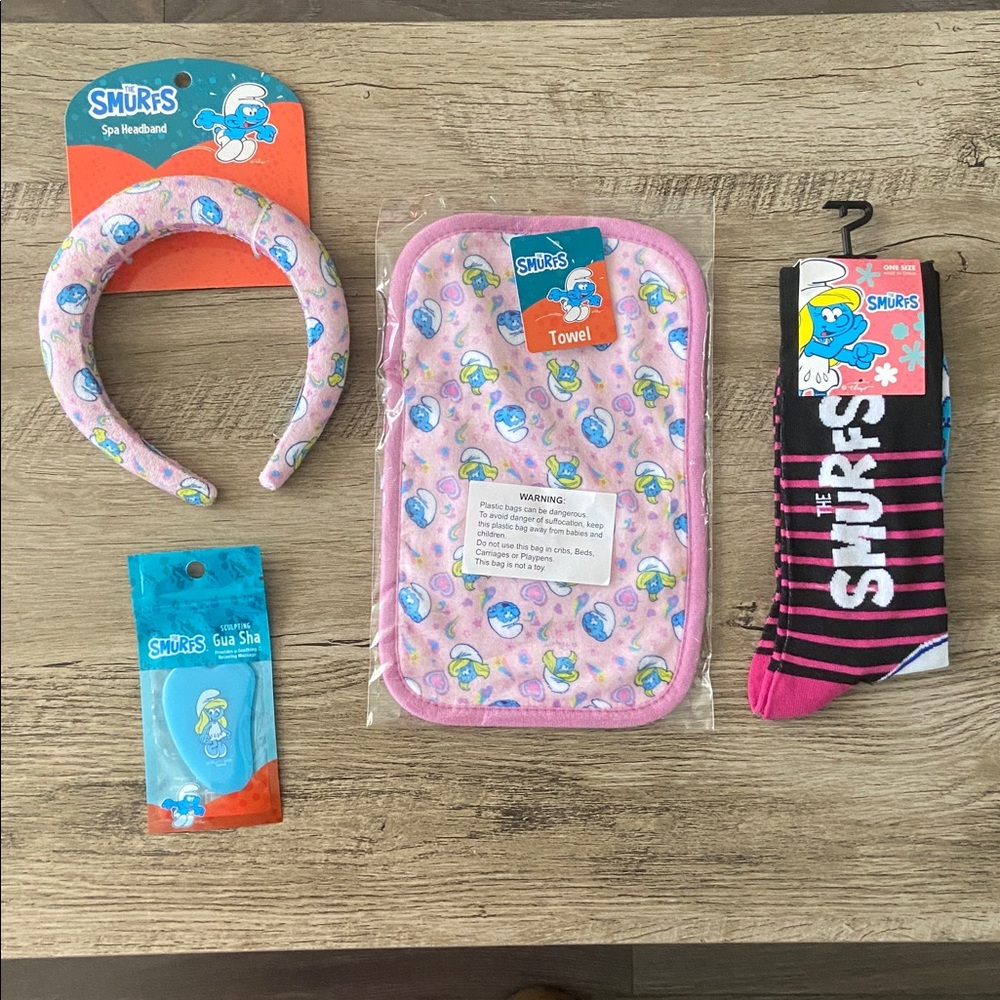 Smurfs Headband Spa Set